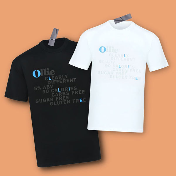 Letter Hunt Crew Neck Tee