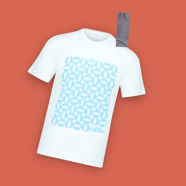 CRISP WHITE CREW NECK TEE